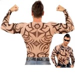 Camisa de tatuaje para disfraces