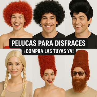 pELUCAS PARA DISFRACES