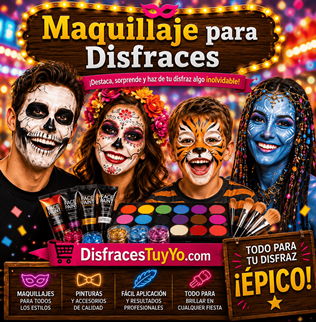 Maquillajes para disfraces Fiesta