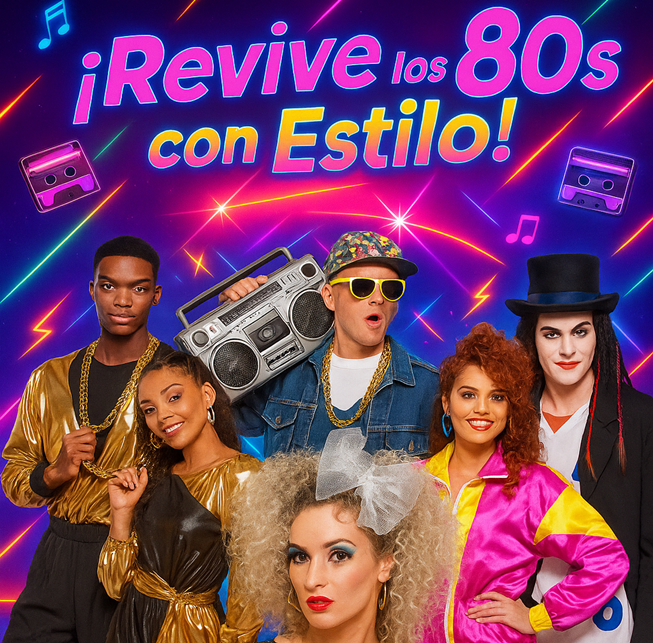 disfraces de los 80