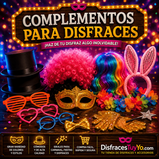 accesorios disfraz