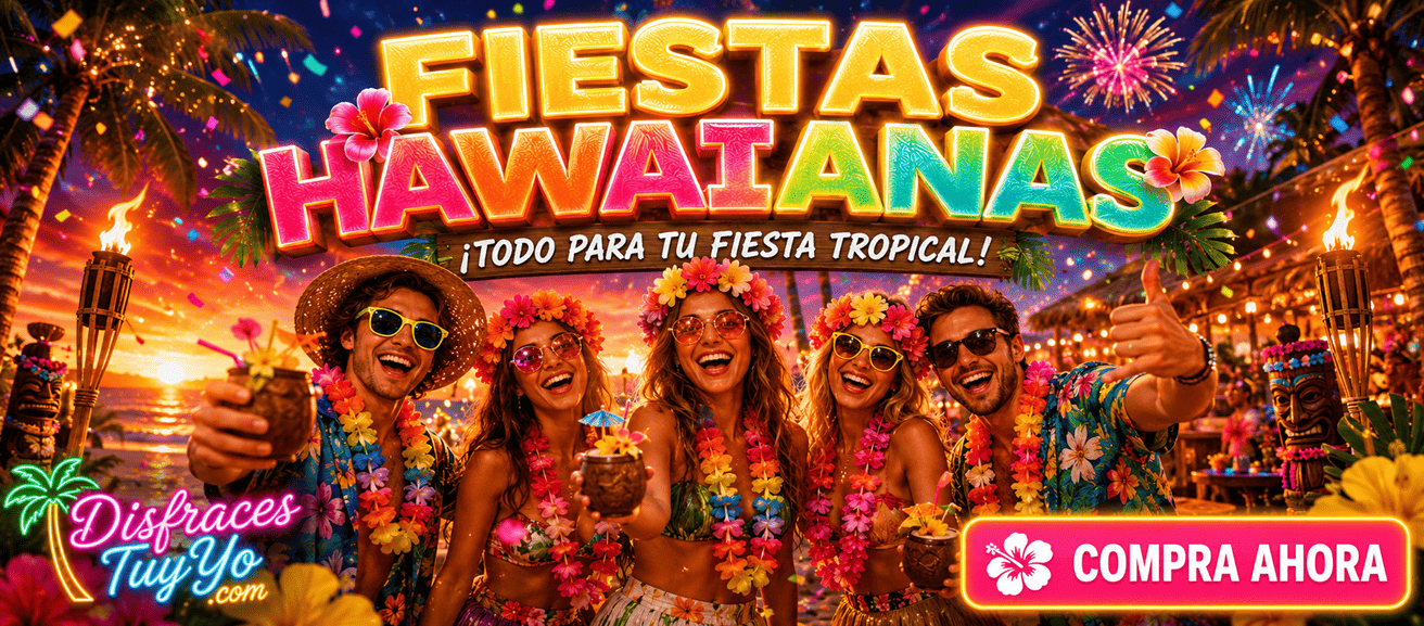 Fiestas Hawainas accesorios