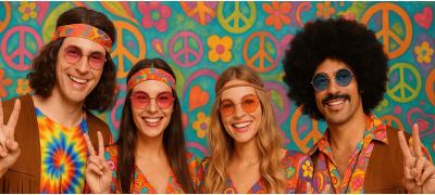 Disfraces Hippies para toda la familia