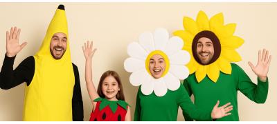 Disfraces de Frutas y Flores: ¡Explosión de Color y Diversión para Tus Fiestas!