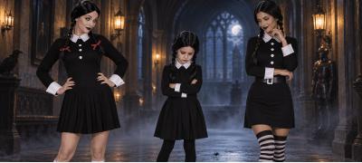 Disfraces de Miércoles Addams para Halloween 2026: ideas para niñas y adultas