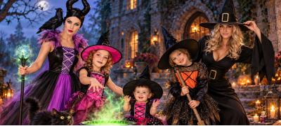 Disfraces de brujas para Halloween 2026: ideas para mujeres, niñas y bebés