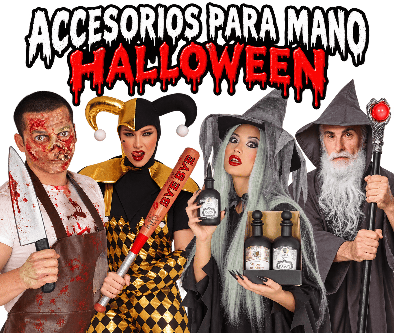 ✅Accesorios para Mano  Halloween
