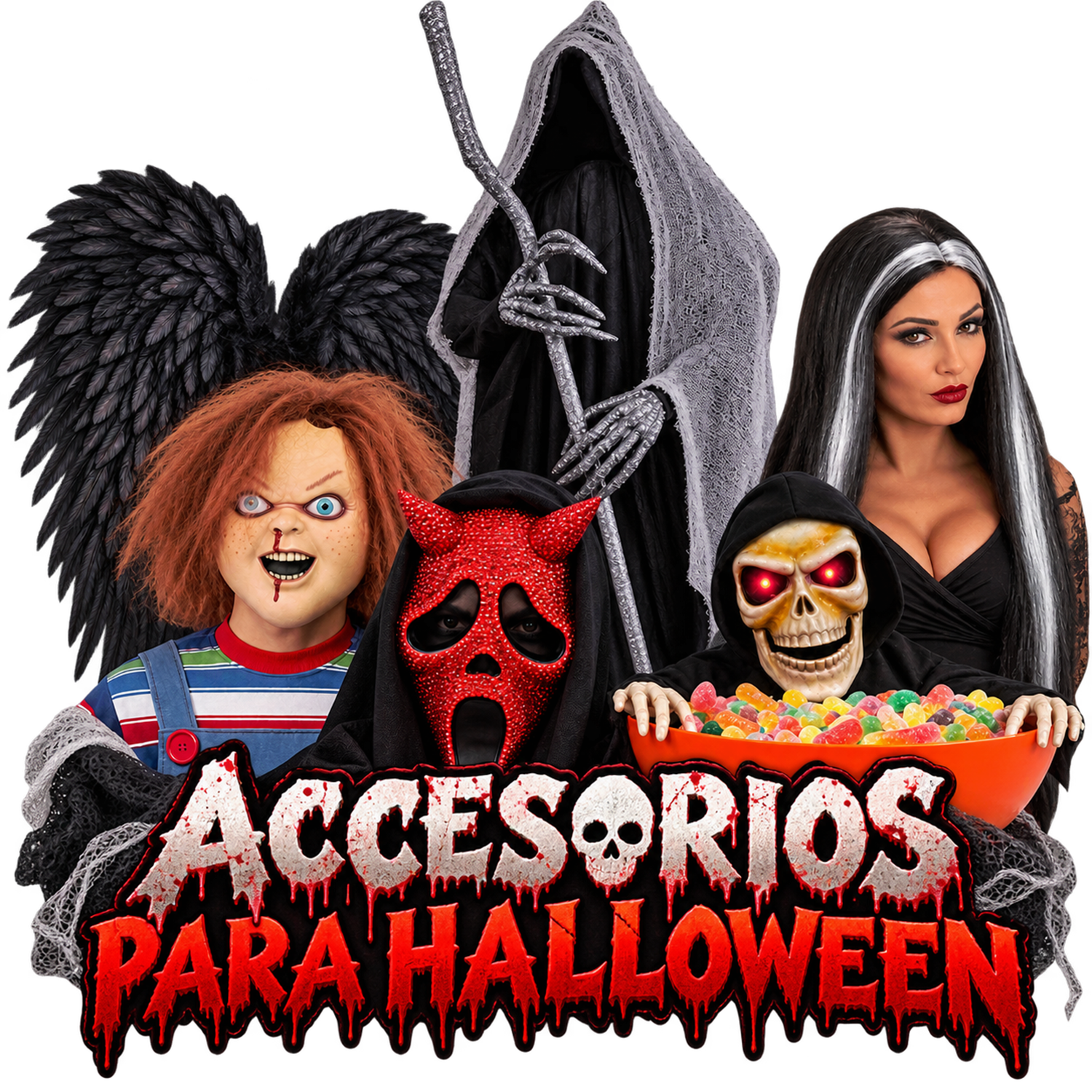 Accesorios y decoración para Fiesta de  Halloween