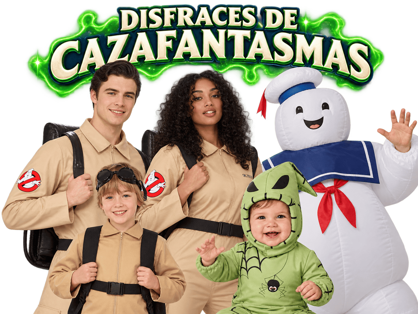 Disfraces de cazafantasmas