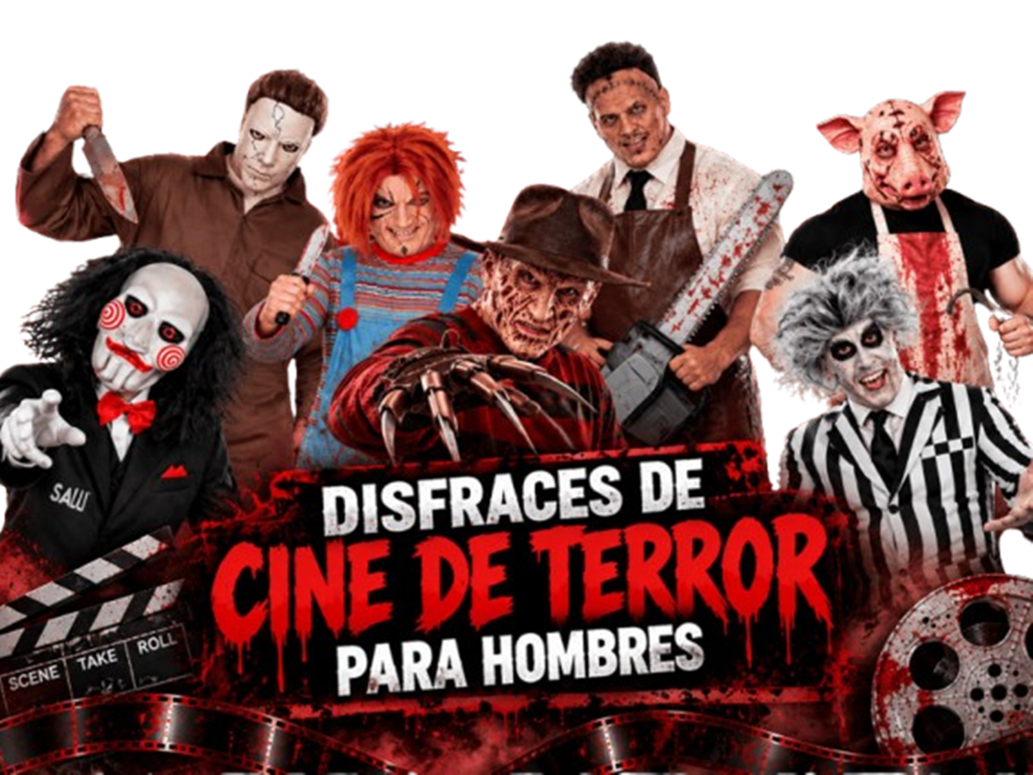 Disfraces de Cine de Terror para hombres