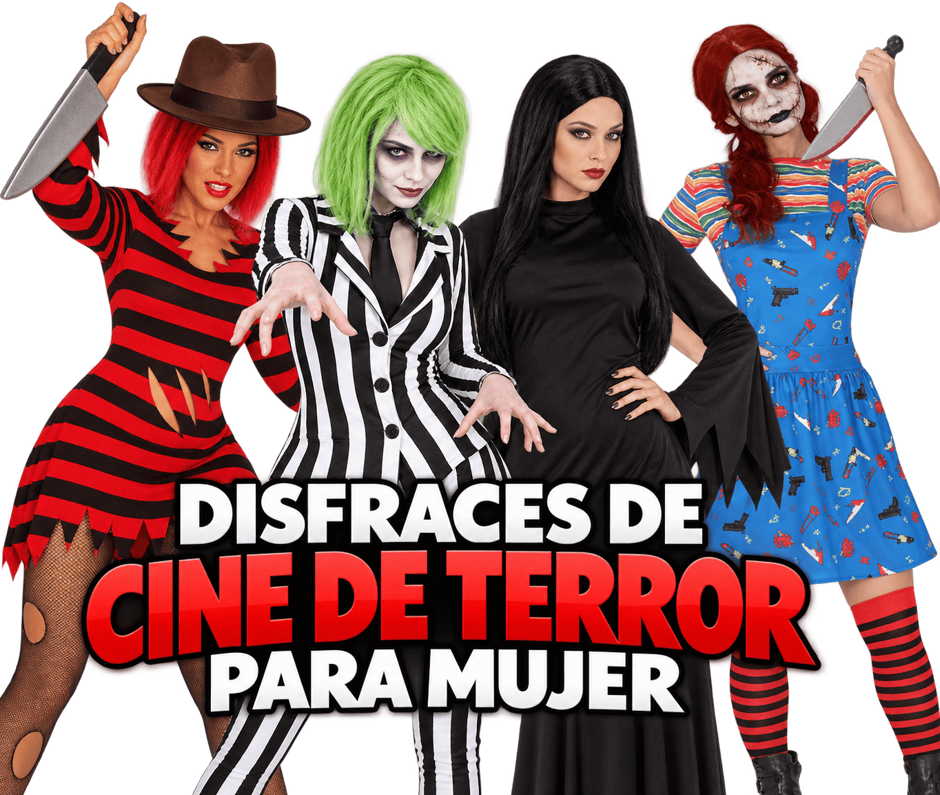 Disfraces de Cine de Terror para Mujeres