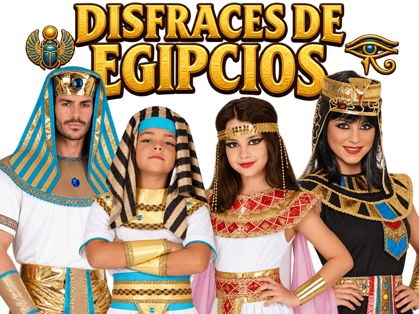 Disfraces de Egipcios