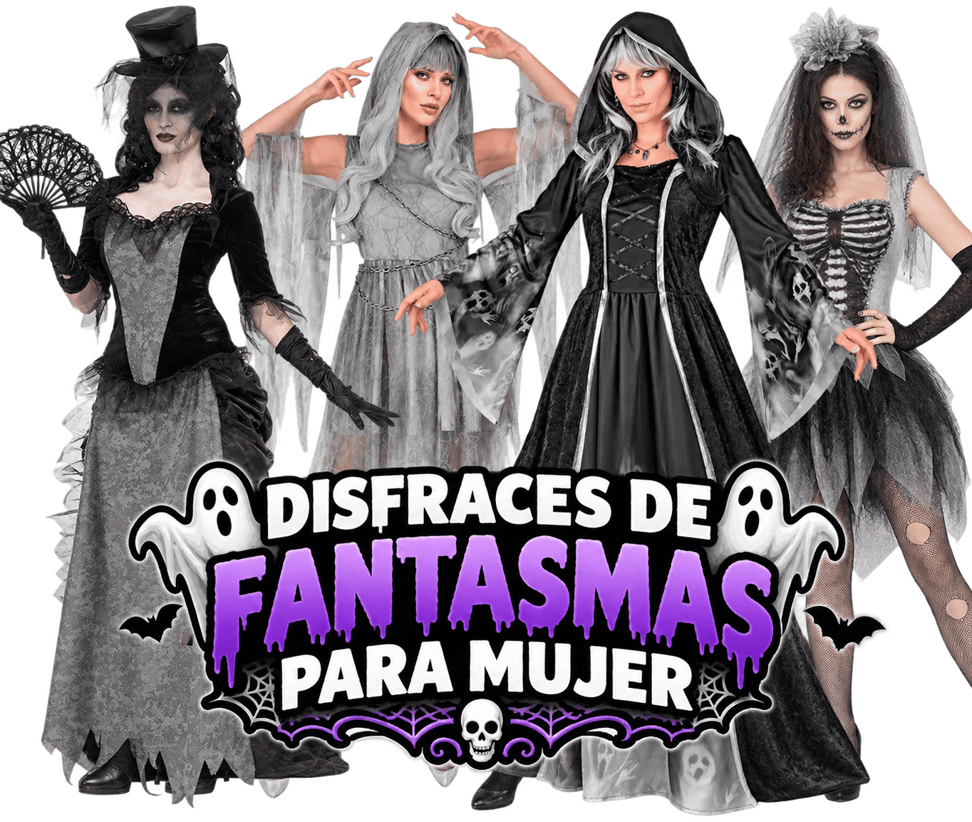 Disfraces de Fantasmas para Mujeres