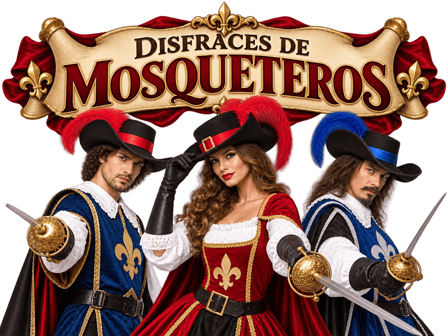 Disfraces de Mosqueteros