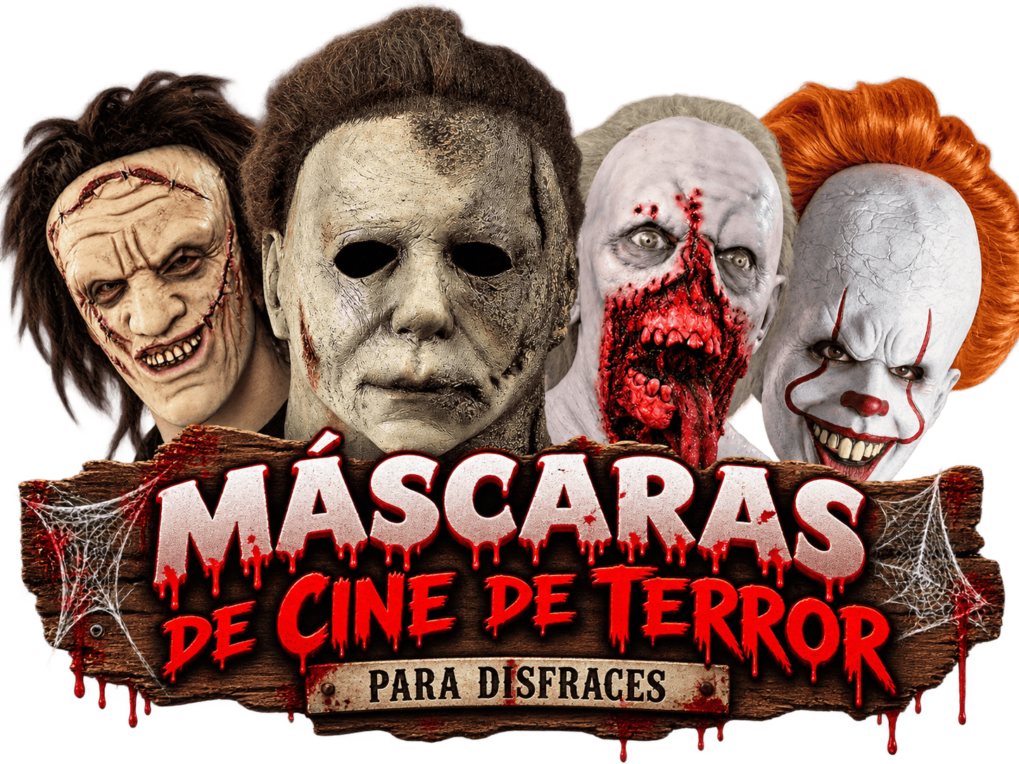 Máscaras de  Cine Terror para Disfraces