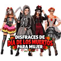 Disfraces de Día de los Muertos para Mujer.