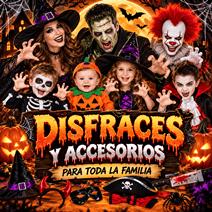 Disfraces de Halloween y todo para tu fiesta de Terror