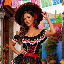 Disfraces de Mexicanas para Mujer