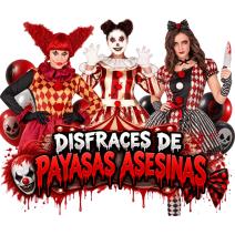 Disfraces de Payasas Asesinas para Mujer