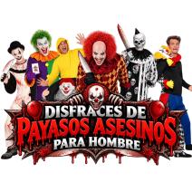 Disfraces de Payasos Asesinos para Hombres