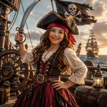 Disfraces de Piratas para Niñas