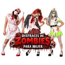 Disfraces de Zombies para Mujeres Halloween