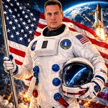 Disfraces Espaciales para  Hombres