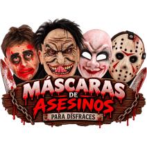 Máscaras de Asesinos para Disfraces. de Terror