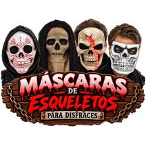 Máscaras de Esqueletos para Disfraces