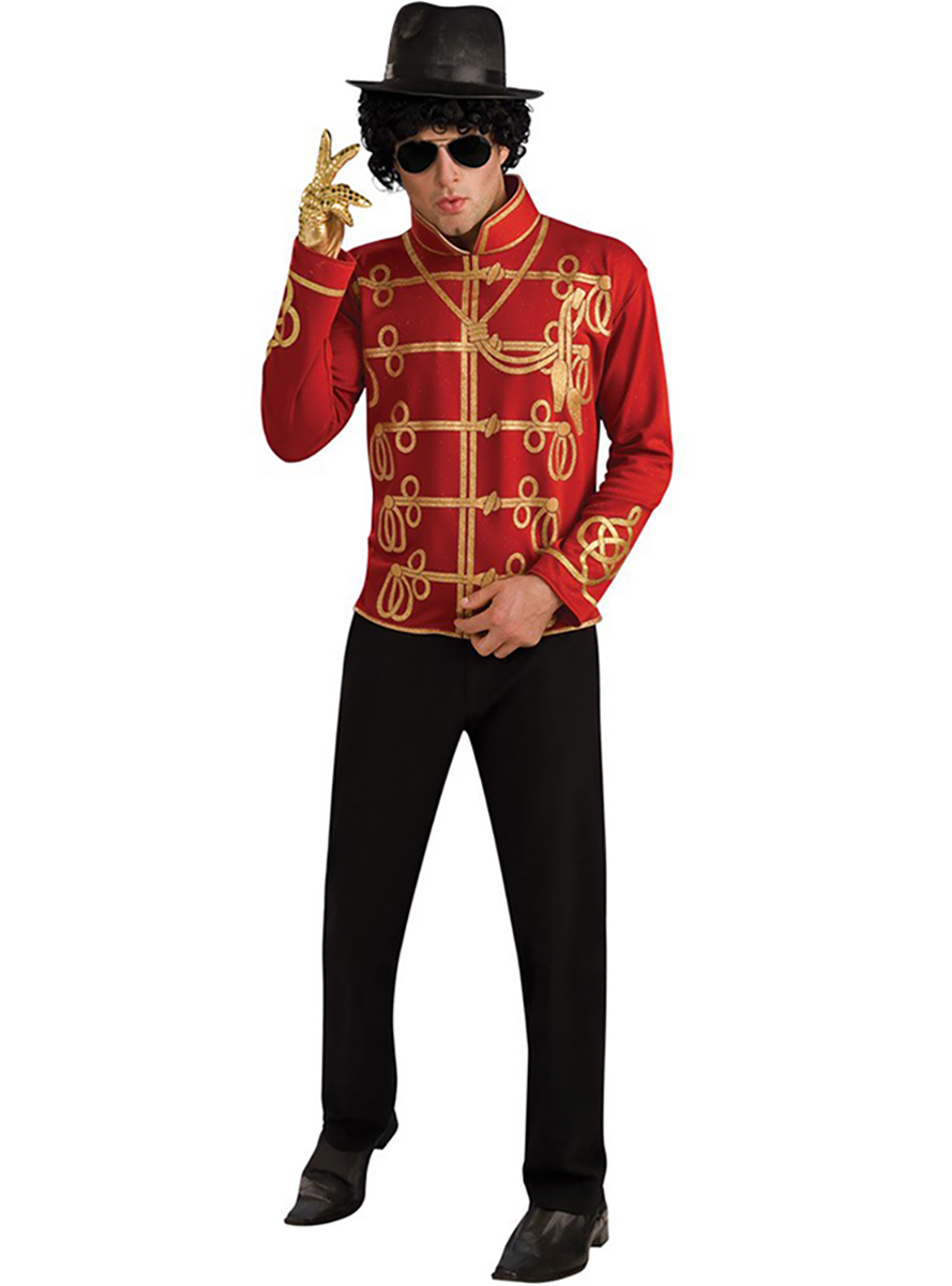 Imperio Inca no usado Coronel Comprar Chaqueta de Michael Jackson Militar roja para adulto > Accesorios  Textiles para Disfraces > Complementos para Disfraces > Chaquetas para  Disfraces | Tienda de disfraces en Madrid, disfracestuyyo.com
