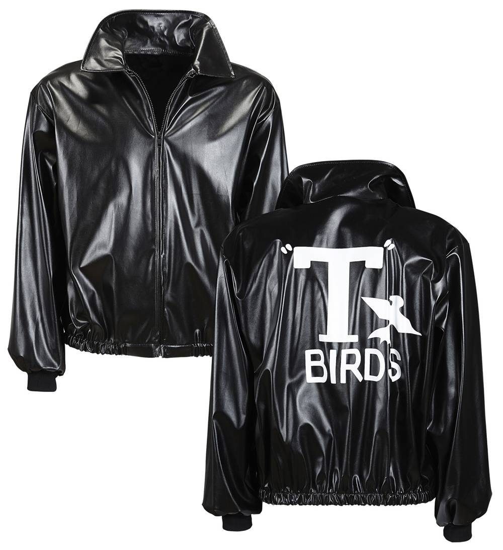 Grease Danny disfraz de Cosplay para hombre, chaqueta de t-birds