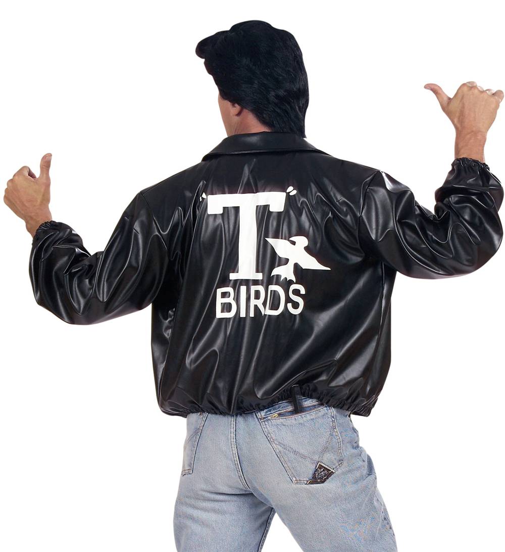 Grease Danny disfraz de Cosplay para hombre, chaqueta de t-birds