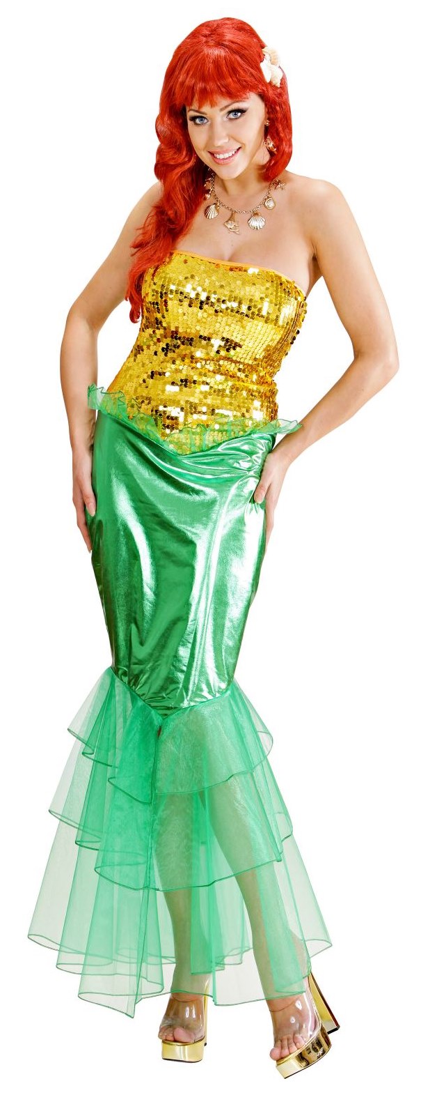 Mujer Disfraz De Sirena Mujer Disfraz De Sirena De Halloween Para