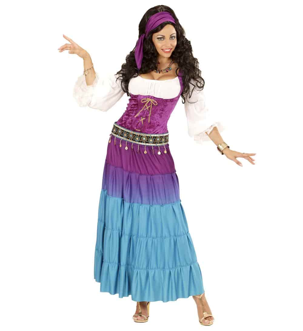 Comprar Disfraz adulto Zíngara Esmeralda Jorobado de Notre Dame. ita