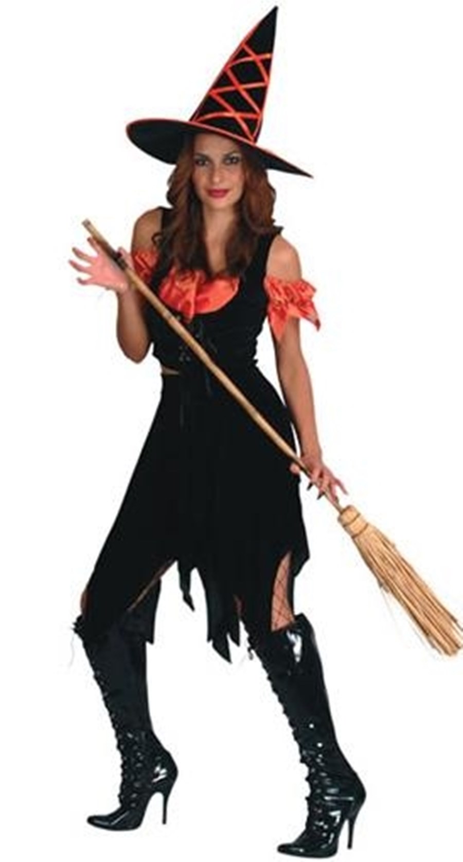 DOKRIN Medias Y Leggings De Bruja Con Rayas Moradas Y Negras – Perfectos Para Halloween, Fiestas, Cosplay, Bailes Y Actuaciones, Talla Única Elástica