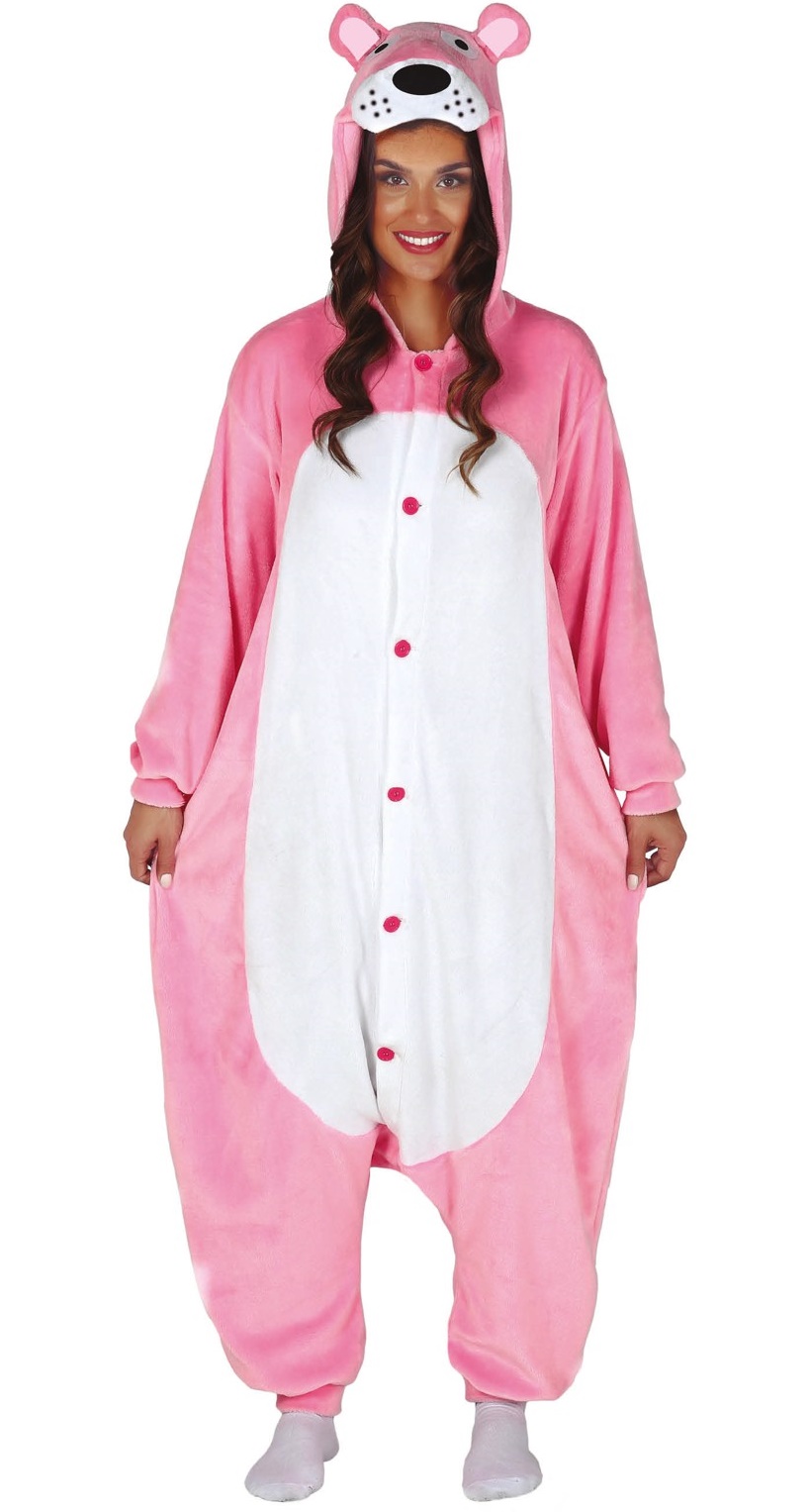 Disfraz de Pantera Rosa de Peluche para Mujer ** Disfraces para