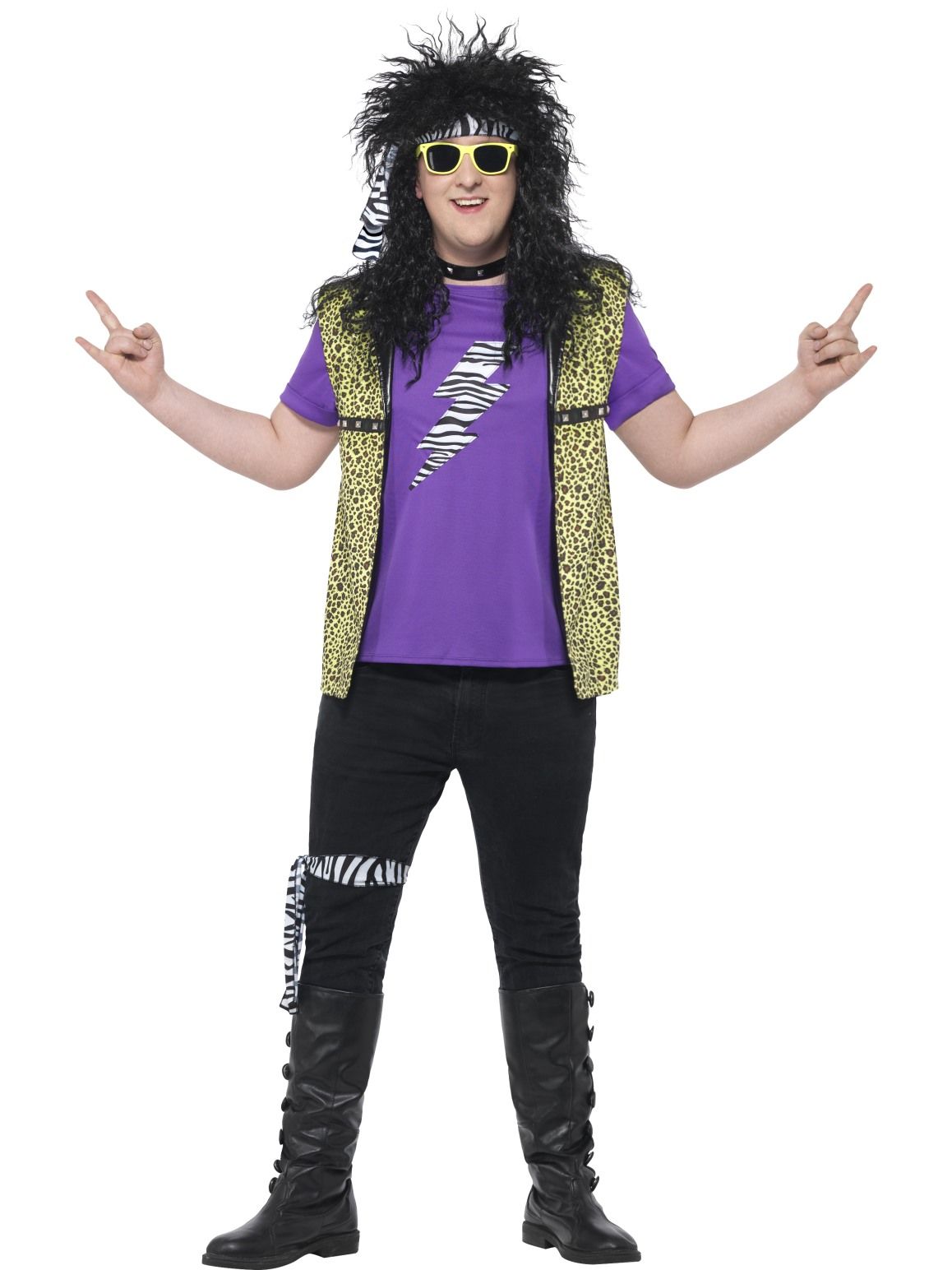 Comprar Disfraz de Rockero Barricada talla grande