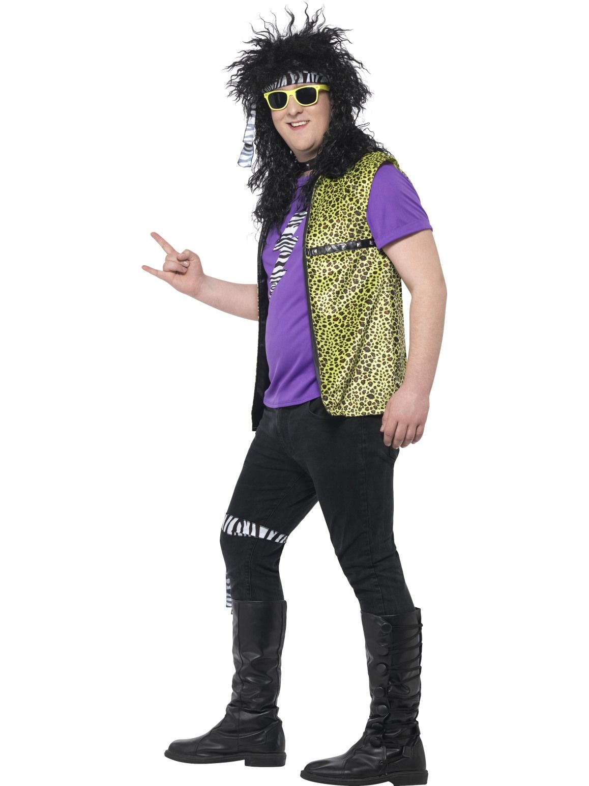 Comprar Disfraz de Rockero Barricada talla grande