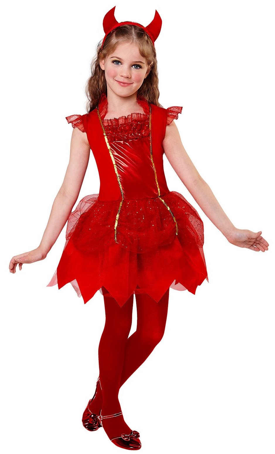 Disfraz de Diablita para niña (8 años) - Disfraces No solo fiesta