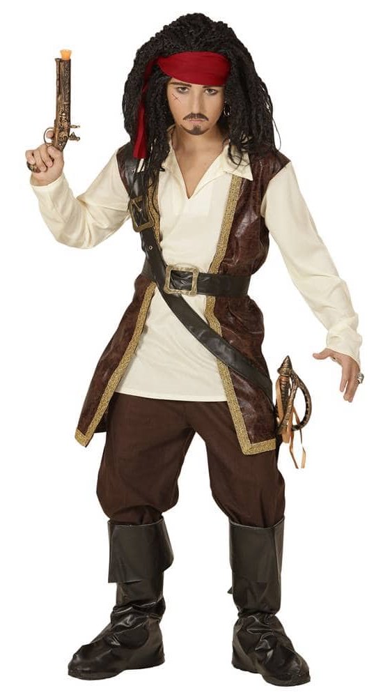Comprar Disfraz Jack Sparrow Piratas Caribe talla infantil > Disfraces Niños > Disfraces Históricos Niños > Disfraces Niños > Disfraces infantiles Tienda de disfraces en Madrid, disfracestuyyo.com