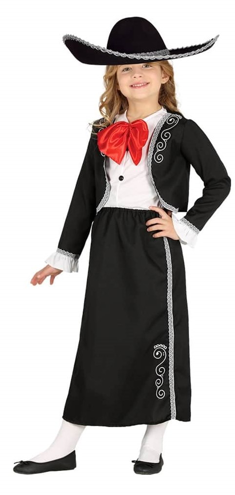Disfraz Mariachi Feliz para niña Disfraces para niñas
