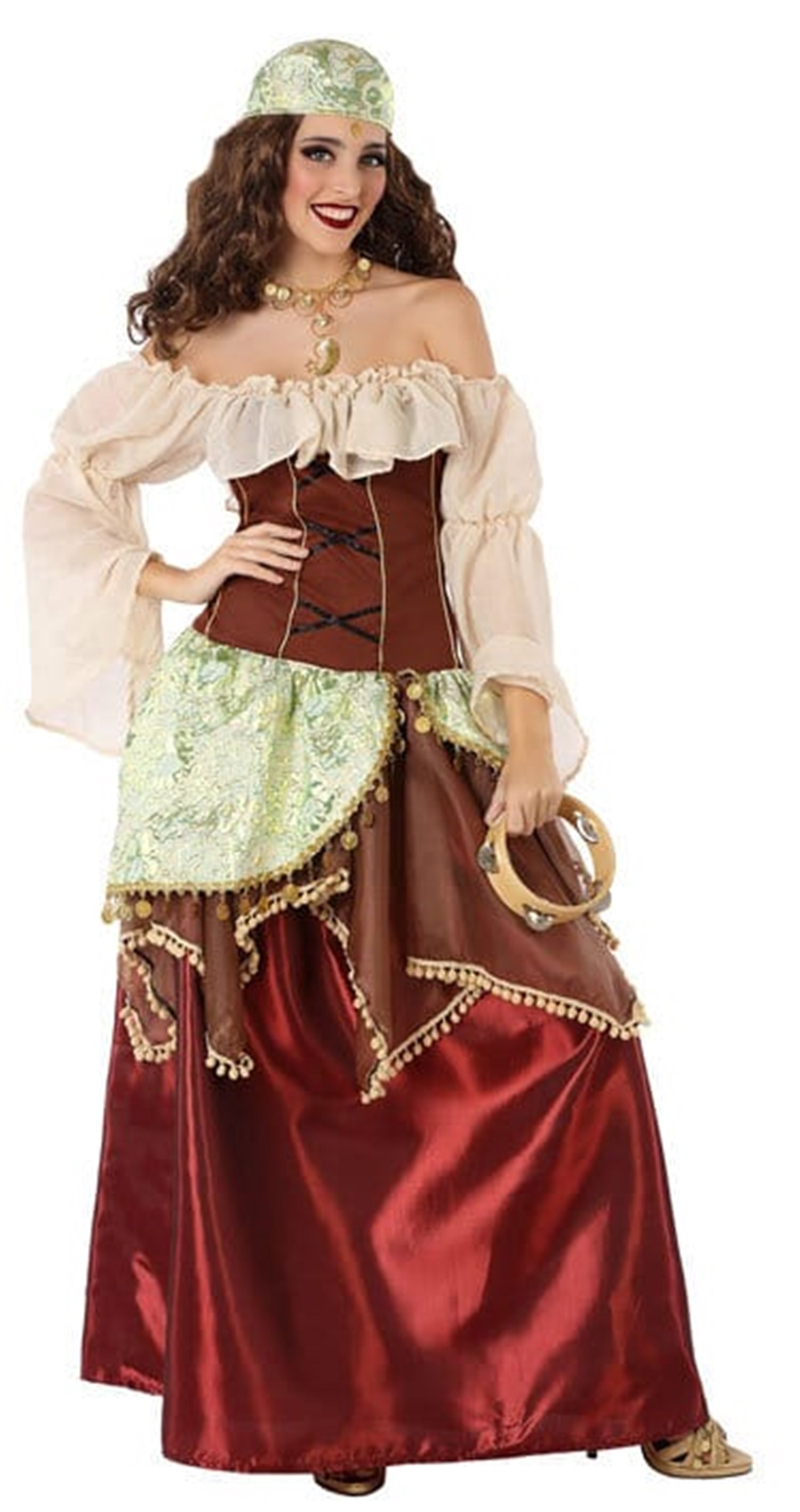 Disfraz de Zingara Elegante para Tus Fiestas Medievales