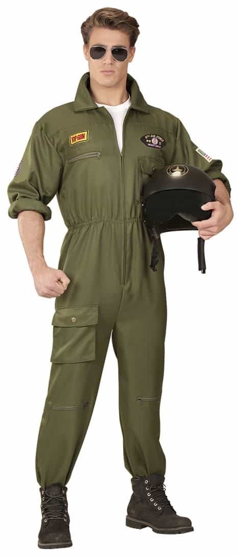 Costumizate! Disfraz de Piloto para hombre. Talla única.