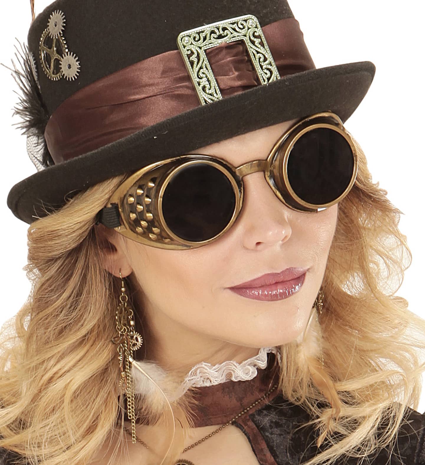 Gafas de Piloto Vintage Steampunk Lujo