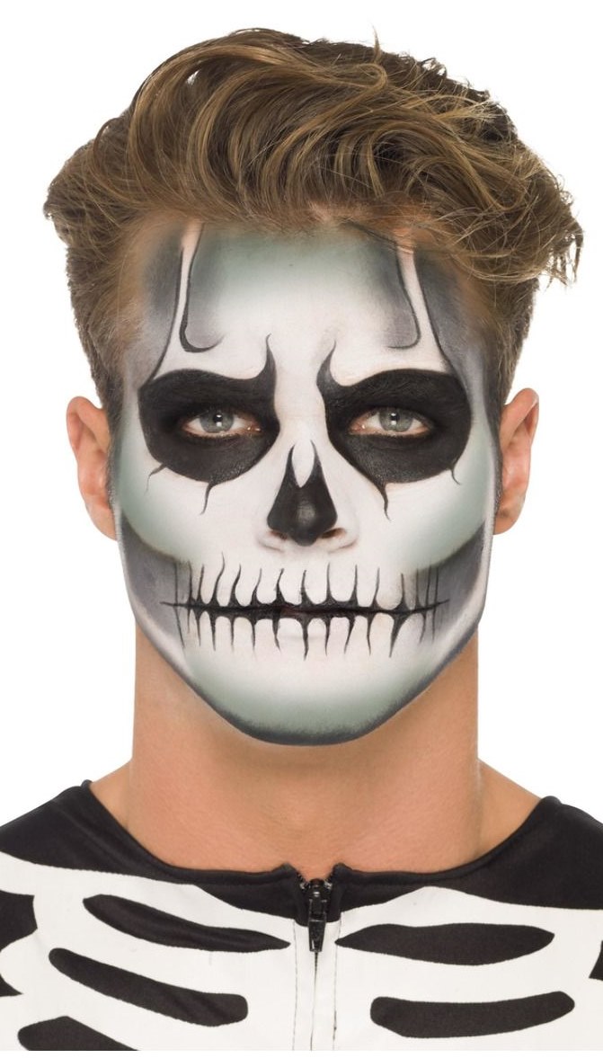 Kit de Maquillaje esqueleto para disfraces de Halloween