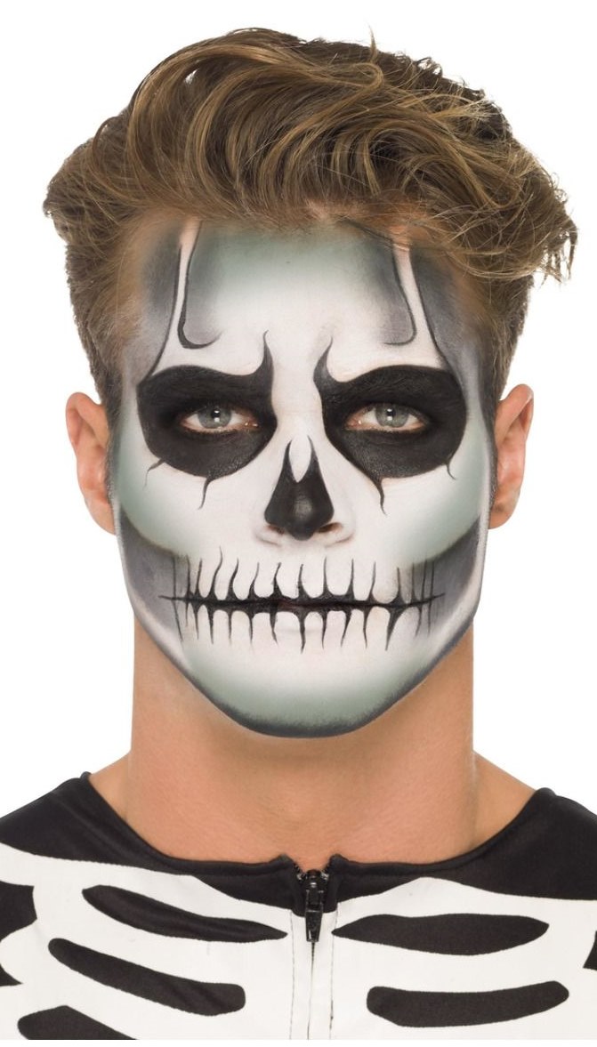 Kit de Maquillaje esqueleto para disfraces de Halloween Kit de Maquillaje esqueleto para disfraces de Halloween