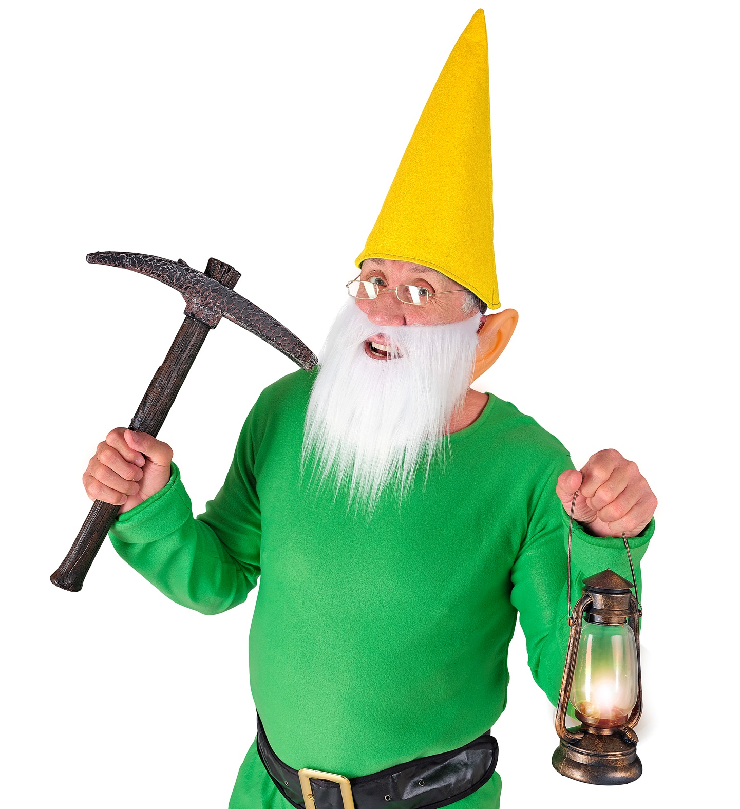 Gorro De Enano Con Barba Para Adultos, Ideal Para Carnaval, Halloween Y Fiestas Navideñas