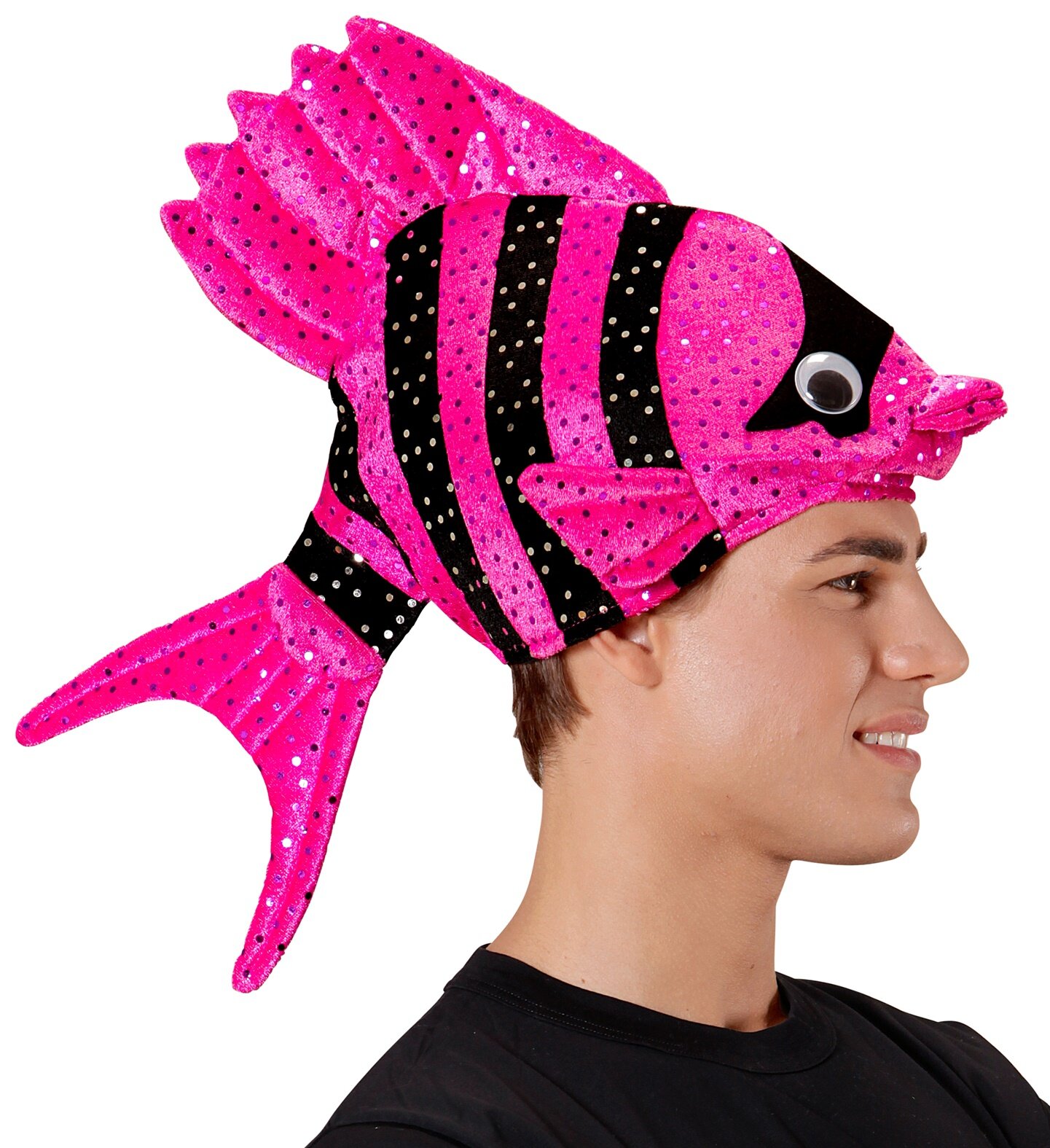Sombrero De Pez De Peluche - Gorro Divertido Para Fiestas, Carnaval Y Cosplay