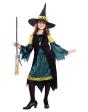 Disfraz de Bruja verde para Niña