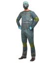 Disfraz de Traje de Bioseguridad de Chernóbil para hombre